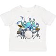 thumbnail image 3 of Inktastic Cute Blue Octopus Drumming Boys or Girls Toddler T-Shirt, 3 of 5