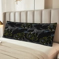 thumbnail image 4 of KLL Ultra Soft Microfiber Body Pillow Cover/Pillowcases 20"x54" with Hidden Zipper Closure-Lilies Flowers, 4 of 5