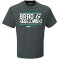 thumbnail image 2 of Men's Roush Fenway Keselowski Racing Heathered Charcoal Brad Keselowski Restart T-Shirt, 2 of 3