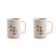 thumbnail image 3 of Inteprter Pareja taza de enjuague bucal cepillo de tazas contraste Color amante familia taza de cepillo titular Baño rosa 1 2Conjunto, 3 of 6