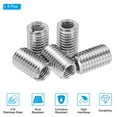 thumbnail image 3 of Uxcell 8 Pcs 316 Stainless Steel Thread Repair Insert Nut M12 x 1.75mm Male to M8 x 1.25mm Female 20mm Length, 3 of 7