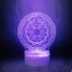 thumbnail image 2 of Lámpara de ilusión LED 3D Magic Array con luz nocturna, 2 of 2