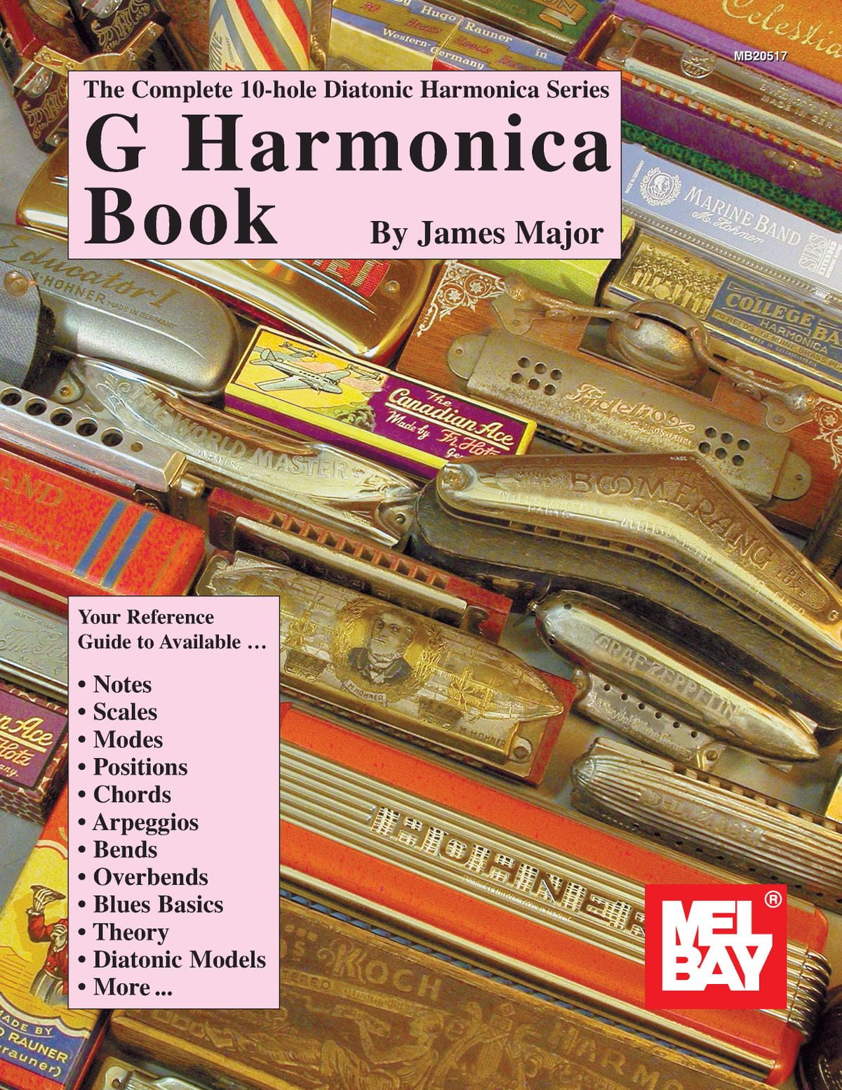 Complete 10Hole Diatonic Harmonica Series G Harmonica Book eBook