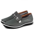 thumbnail image 3 of ZTTD Men's Shoes Soft Casual Hollow Shoes Summer Shoes Slip On Breathable Men's Mesh Bottom Shoes Men's Casual Shoes, Sizes 38-44, 3 of 5