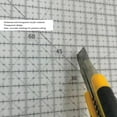 thumbnail image 3 of Quilting Ruler, 12in Wide Shape Cut Ruler Thick Acrylic  For Measuring, 3 of 8
