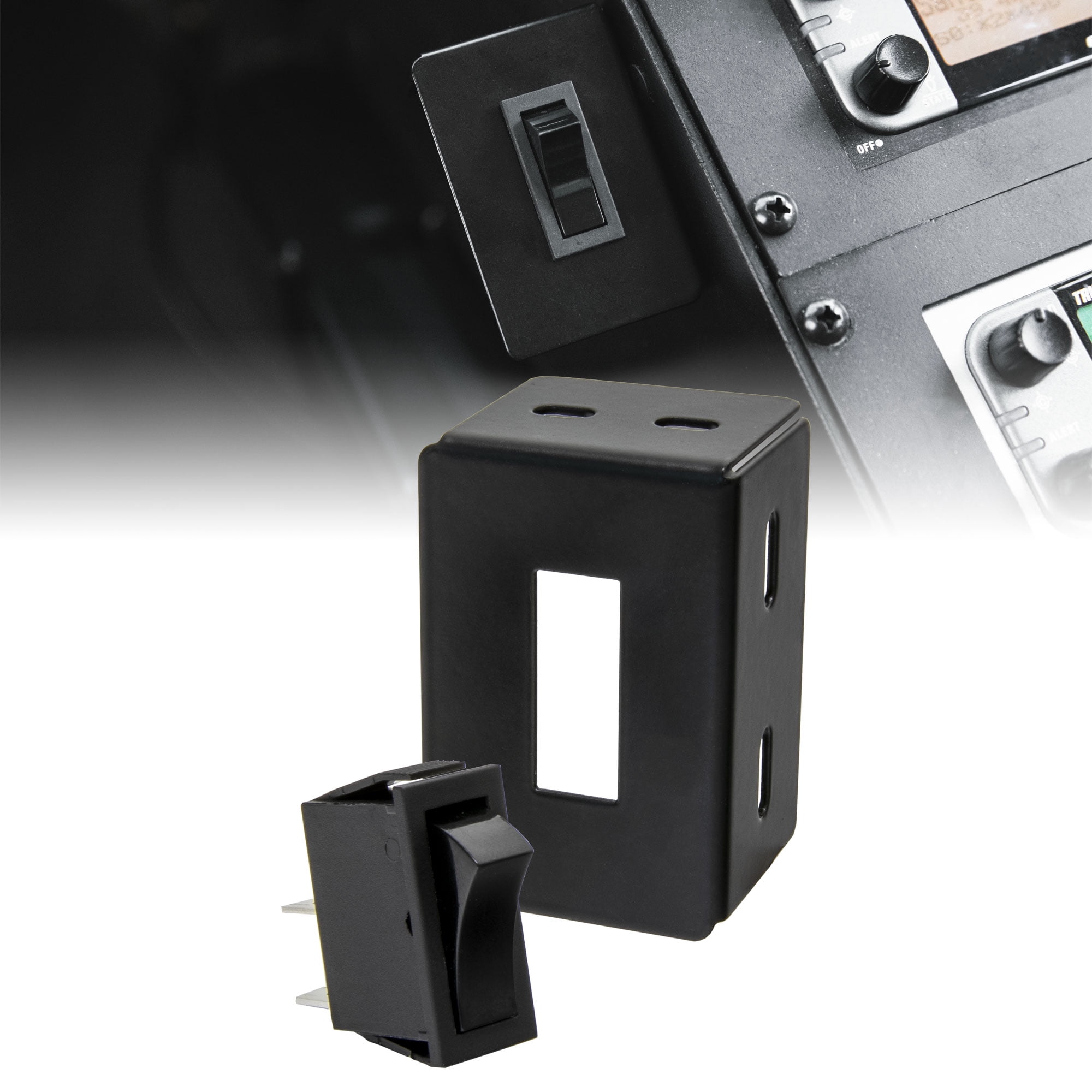 4A 12V DC 250VAC (ON)OFF Momentary Switch Kit for Automotive Car Electrical Applications