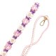 thumbnail image 2 of Handmade Crochet Flower Bag Strap Boho Crossbody Replacement Shoulder Strap Long Woven Floral Purse Strap For Women Colorful Bohemian Style, 2 of 8
