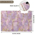 thumbnail image 3 of FORMRS A4 Clipboard Folder with Pen Holder Horizontal Foldable School Office Binder, Pastel Pink Marble Pattern, 3 of 9