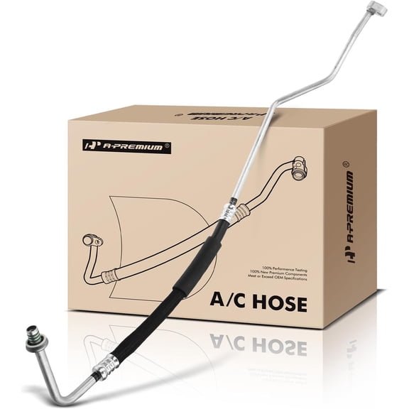A-Premium A/C Liquid Line Hose Without Orifice Tube Compatible with Ford Mustang 1999-2001 V6 3.8L V8 4.6L 5.4L Petrol