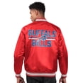 thumbnail image 2 of Men's Starter  Red Buffalo Bills Printed Team Logo Satin Varsity Full-Snap Jacket, 2 of 2