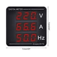 thumbnail image 5 of High Performance Digital Voltmeter Ammeter Panel AC50-500V 1-120A LED Display, 5 of 5