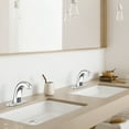 thumbnail image 2 of PROOX Single Hole Touchless Bathroom Faucet With Deck Plate, 2 of 7