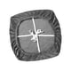 thumbnail image 4 of Funda de asiento de silla elástica extraíble universal para silla de oficina o computadora Gris oscuro, 4 of 9