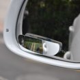 thumbnail image 4 of 2pcs Car Mirror Wide Angle Car Blind Spot Mirrors Glass Adjustable Auxiliary Rearview Mirrors HD Frameless Small Round Mirror 2PCs, 4 of 5