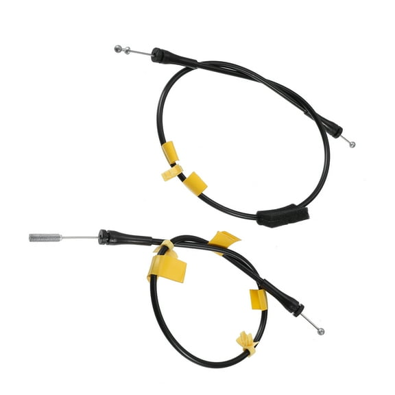 Unique Bargains 2pcs Door Latch Release Cable for Ford F150 Extended Cab 2004-2008 8L3Z-18264A00-B Rear Upper Door