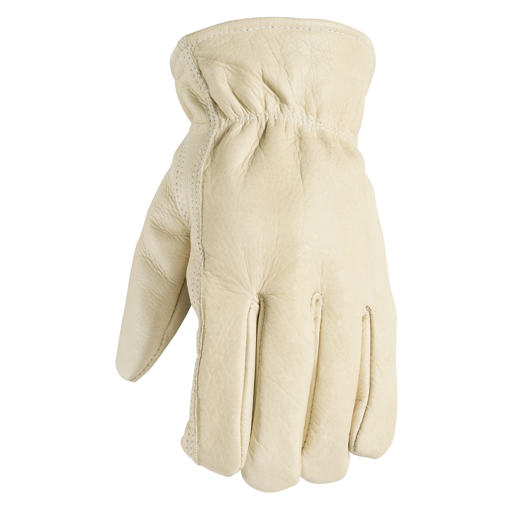 Wells Lamont 1130 Leather Work Gloves with Reinforced Palm Size X-Large 3 Pair