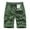 Army Green, variant on Jacenvly 2024 New Summer Mens Shorts Men's Plus Size Cargo Shorts Multi-Pockets Relaxed Beach Shorts Pants Solid Breathable Leisure Swim Trunks Dark Gray
