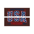 thumbnail image 2 of USA 250 Years of Freedom Car Hood Decal - 1776-2026 Patriotic American Flag Letter Design for Trucks, SUVs, and Cars, 2 of 6