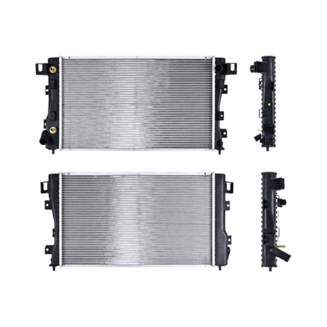 Radiador de Agua Polar Soldado 3012461031163236 1 Pieza 25 x 14 7/8 x 32 mm Aluminio Con aire acondicionado Transmisión automática