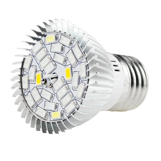 Lámpara de cultivo de plantas Bewildely E27-18W LED para Jardín de invernadero de plántulas de flores de interior