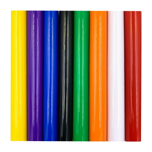 Rollos de vinilo autoadhesivo de transferencia para manualidades, 3 x 5 cm (12 x 2 pulgadas), para máquinas troqueladoras, decoración del hogar y proyectos de calcomanías para Los 3x5cm