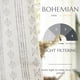 thumbnail image 4 of Cortinas Jinchan Boho, mezcla de lino, color gris rústico, 244 cm, 2 paneles, 4 of 9