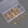 thumbnail image 1 of GOOHOCHY 120Pcs Standoff Kit Brass Durable Assorted Color For DIY Projects Handyman, 1 of 6
