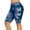 Blue, variant on TJAZFJPA Stirrup Leggings Women Casual Running Tights Floral Print Slim High Waist Stretch Fitness Pants Yoga Leggings Workout Leggings for Women Plus Size Low Waist