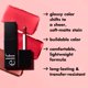 thumbnail image 2 of Tinte de Labios e.l.f. Brillo Duradero Fantasía Fucsia Vegano, 2 of 8