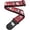 Red/White, variant on Planet Waves Joe Satriani Guitar Strap, Souls of Distortion