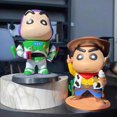 thumbnail image 4 of Shinchan CosToy Ensemble de Figurines d'Action ΒυΖΖ ighFTYEαR/WOODY, 4 of 4