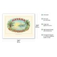 thumbnail image 2 of Havana Imperial Cigars - Vintage Cigar Label c.1910 - Fine Art Matte Paper Print (Unframed) 20x26in, 2 of 4