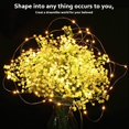 thumbnail image 3 of Light Chain Outside Battery, 2 Pieces 100 Led Light Chain Waterproof, 10m Light Chain Christmas Tree Warm White, Light Chains With Remote Control [Energy Class A +++], 3 of 7