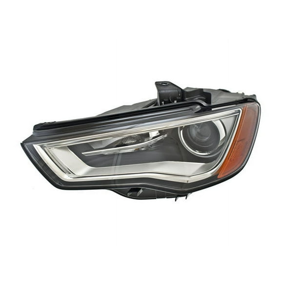 Left Headlight Assembly - Compatible with 2015 - 2017 Audi A3 Quattro 2016
