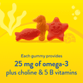 thumbnail image 4 of Lil Critters Gummy Vitamins Omega-3 + Choline for Brain Health Support, 90 Count, 4 of 11