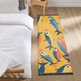 thumbnail image 3 of Yayeee Runner Rug for Bedroom 2'x6' Machine Washable Hallway Non Slip Mat, Yellow Sardines Pattern, 3 of 8