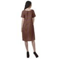 thumbnail image 6 of Moomaya Printed Tunic Dresses Women A-Line Short Sleeve Casual Shift Dress, 6 of 6