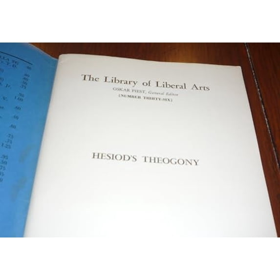 Pre-Owned Hesiod: Theogony (Paperback) 0023153105 9780023153105