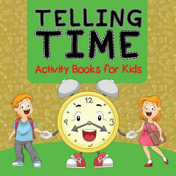 Telling Time Activity Books for Kids, (Paperback)
