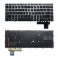 thumbnail image 2 of US/RU/SP/FR English Laptop keyboard for HP EliteBook Folio 9470M 9470 9480 9480M HSTNN-I10C 702843-001 Silver RU OEM NOBacklight, 2 of 6