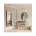 thumbnail image 2 of Copeland Collection Two-Light Brushed Nickel Mid-Century Modern Vanity Light, 2 of 10