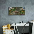 thumbnail image 4 of Epic Graffiti 'Brontosaurus View' by Enright, Canvas Wall Art, 24"x12", 4 of 8