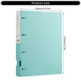 thumbnail image 5 of A4 File Folders Display Book 4 Hole Binders Folders Document Ring Binders Folder Office School Supplies for Students, 5 of 15