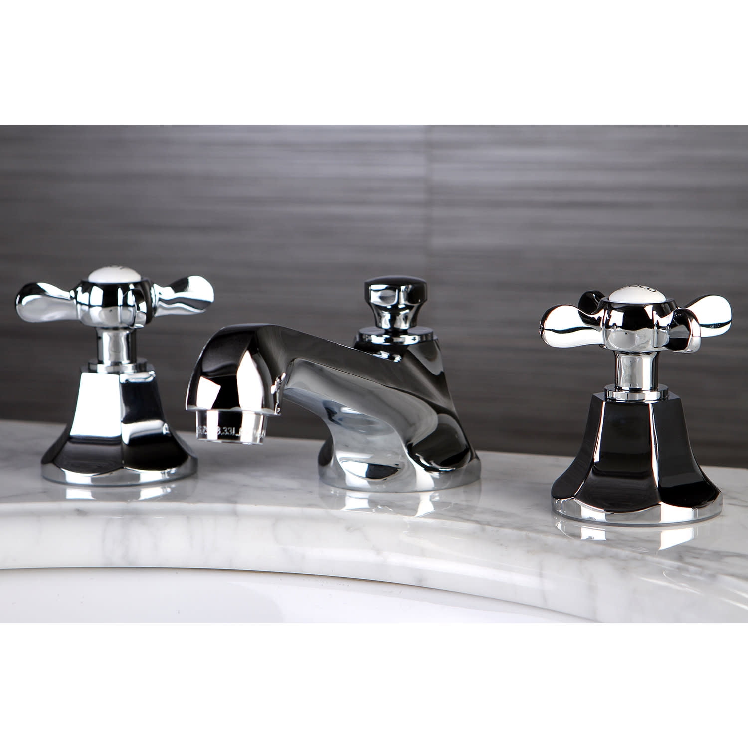 Kingston Brass Widespread Bathroom Faucets In Brushed Nickel Finish KS4468BEX