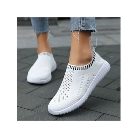 

Audeban Women Slip On Sock Sneakers Trainers Outdoor Athletic Running Gym Casual Shoes