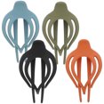 thumbnail image 4 of Shisuyan French Style Hair Barrettes Matte Black 4Pcs 3.7X2.1X1.6In, 4 of 8