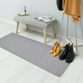thumbnail image 2 of 2-ft x 5-ft Wicklow Grey Woven Mat, 2 of 5