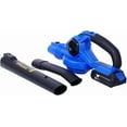 thumbnail image 2 of QinaQin 20V Cordless Leaf Blower, Electric Leaf Blower with 2 Speed Modes,Charger, Light Weight Sturdy Construction Leaf Blower for Lawn, Patio, Garden, Courtyard,black + blue, 2 of 6