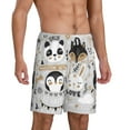 thumbnail image 2 of Sikiie Funny Animals Series Mens Pajama Shorts, Lightweight Lounge Pant with Pockets Soft Sleep Pj Shorts for MenX-Large, 2 of 6