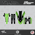 thumbnail image 3 of Kalair GFX Graphics Kit for Kawasaki KX250F (2009-2012) Turbo Series, 3 of 5